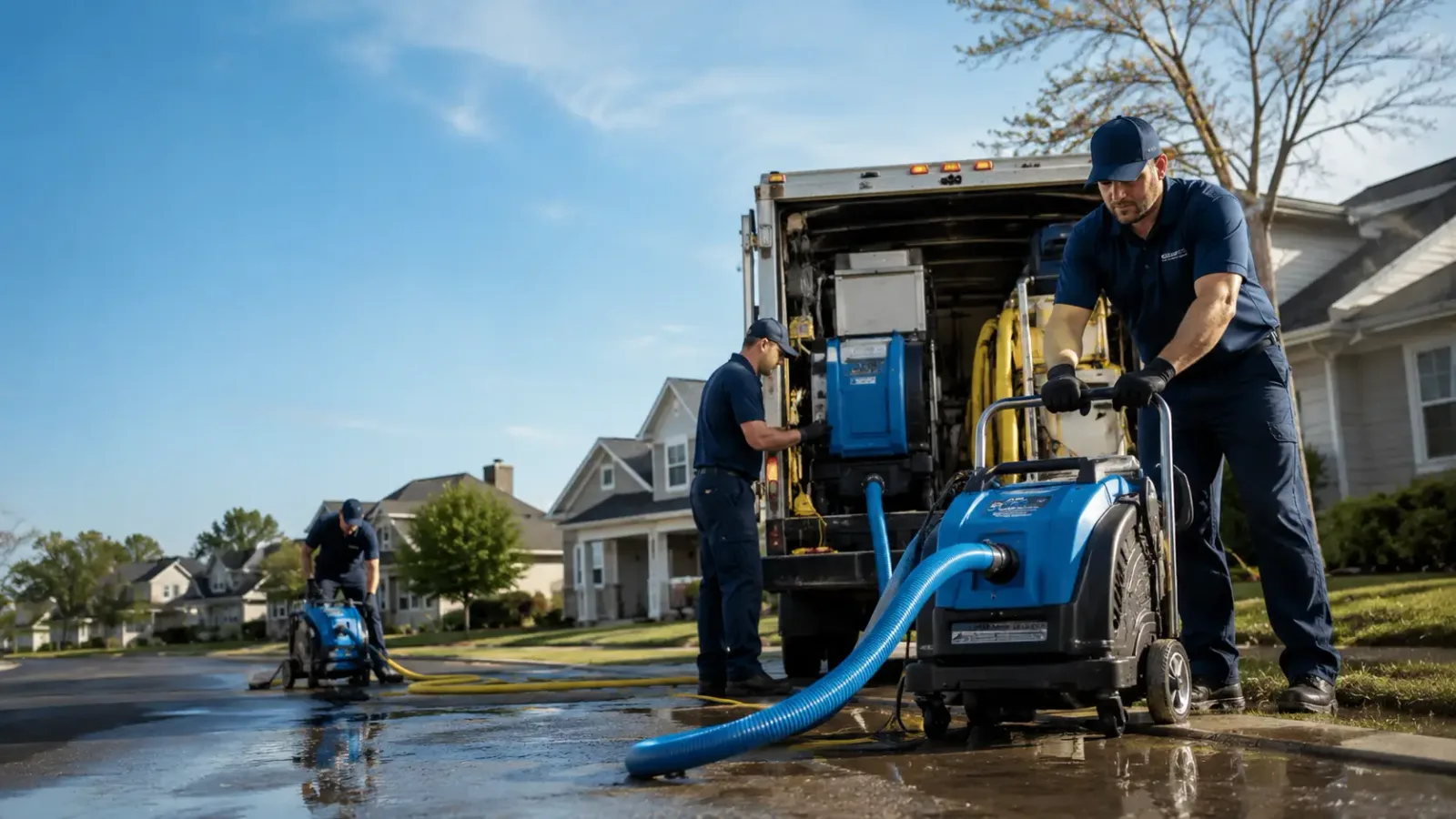 Flood Damage Cleanup in Wexford, PA